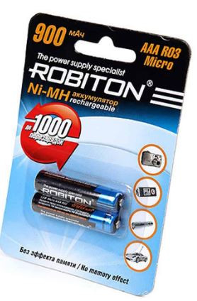 Аккумулятор Robiton HR03 900mAh