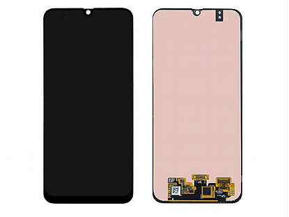 Дисплей для SAMSUNG A30 SM-A305 в сборе с сенсором, черный Оригинал 100%
