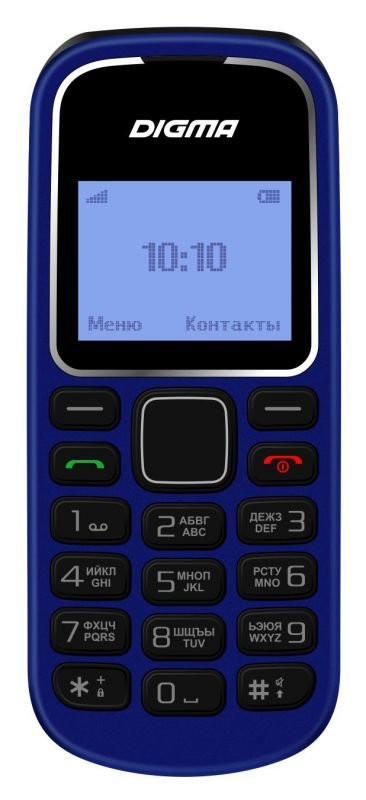 Сотовый телефон DIGMA A105 LINX 1 SIM DARK BLUE