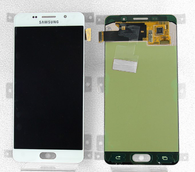 Дисплей для Samsung A510F (A5 2016) в сборе с сенсором (белый) Оригинал