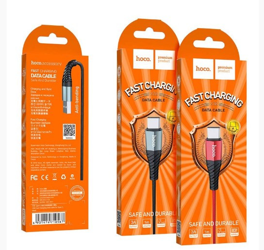 USB кабель для TYPE-C HOCO X38 Cool, 3A, 1 м