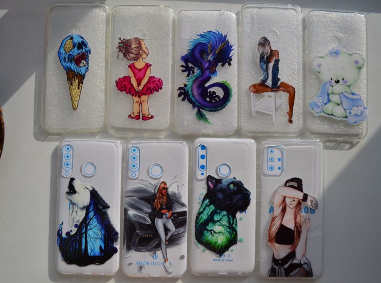 Накладка для Samsung A515F A51, картинки в ассортименте 5