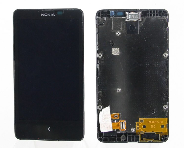 Дисплей для Nokia X Dual (RM-980) в сборе сенсором