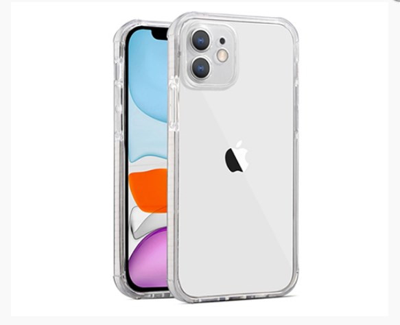 Накладка для Apl IPh 11 Pro, противоударный, с цветной окантовкой
