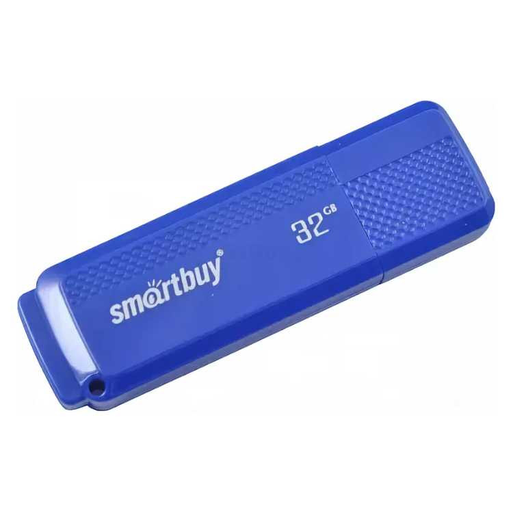 Флеш-накопитель 32Gb SmartBuy Dock, USB 2.0, синий