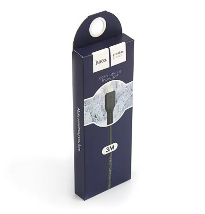 USB кабель для Lightning HOCO X20 (3м), черный