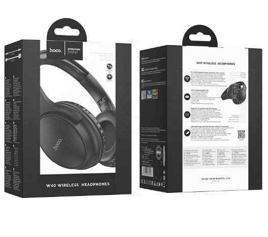 Наушники полноразмерные HOCO W40, Bluetooth