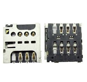 Коннектор SIM для Sony C1904/C1905/C2004/C2005/C2304/C2305/S39H (M)