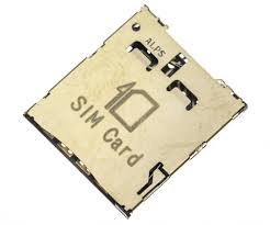 Коннектор SIM для Samsung C101/S4 Zoom/6010D/6030D/6033X/Asus A400CG/Asus FE170CG