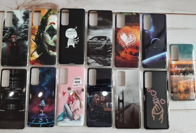 Накладка для XIAOMI POCO X3, картинки в ассортименте 4