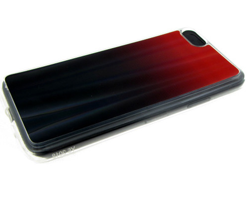 Накладка для HUAWEI Honor 20, северное сияние, красно-черный