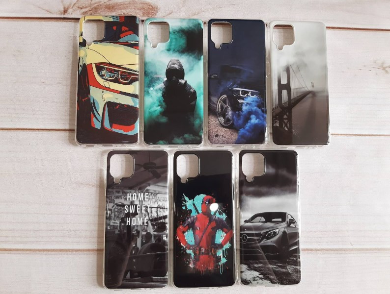 Накладка для SAMSUNG A12, картинки в ассортименте 3