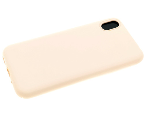 Накладка для Huawei P40 Lite E Y6p Y7p 9C, Silicone case, пудра