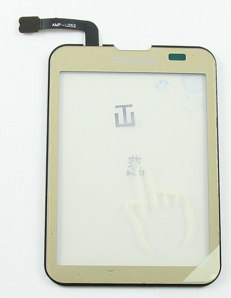 Сенсор дисплея для Nokia C3-01 (золото) ориг