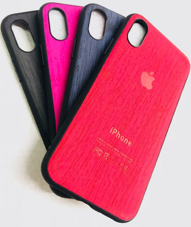 Накладка для Apl IPh 7 Plus/8 Plus, бархат, черная