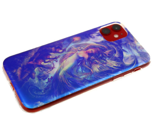 Силикон для HUAWEI Honor 8X, Девушка и дракон