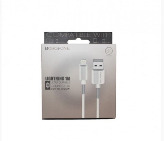 USB кабель для Lightning BOROFONE BX11 Ujet, 1м