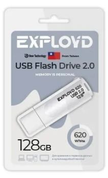 Флеш-накопитель 128Gb Exployd 620, USB 2.0.