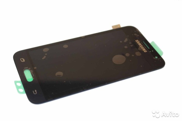 Дисплей для Samsung J120F/DS (J1 2016) в сборе с сенсором (черный) Оригинал 100%
