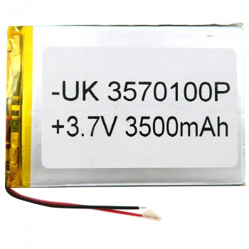 АКБ универсальная 3570100мм 3.7v 3200mAh