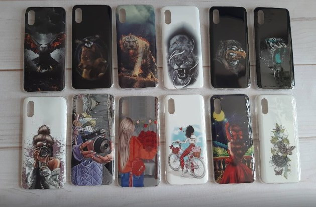 Накладка для SAMSUNG A12, картинки в ассортименте 14