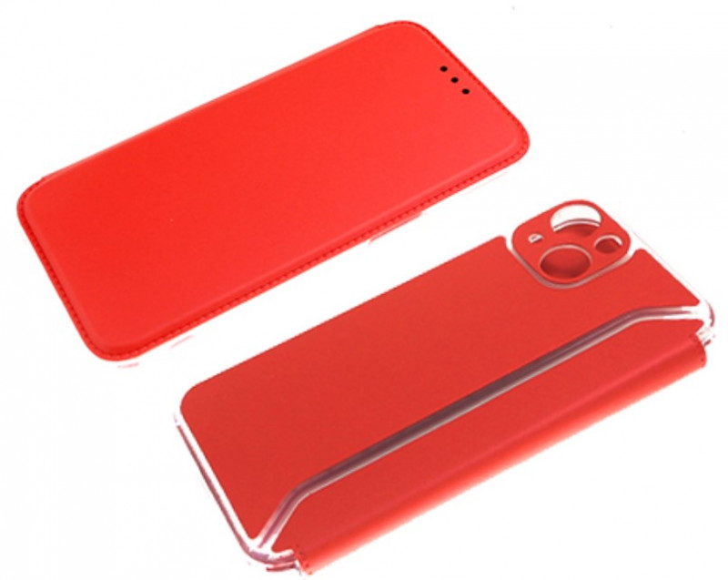 Чехол-книга для SAMSUNG A24, Fashione Case, с закрытой камерой, красный