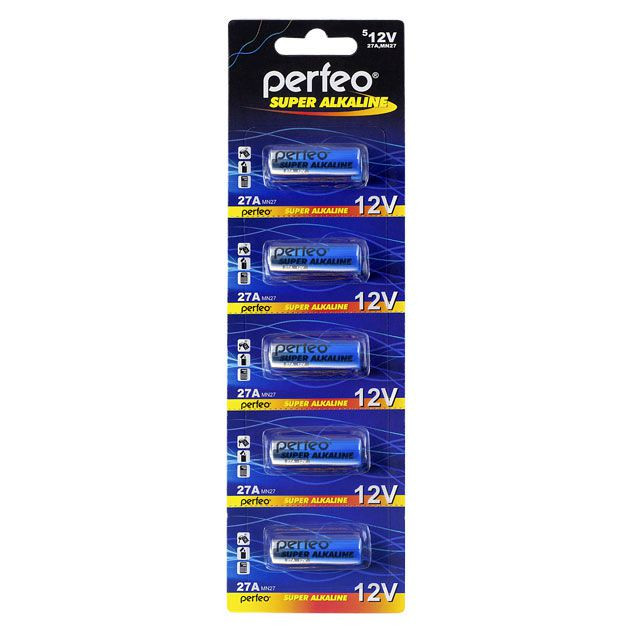 Батарейка Perfeo 27AE/5BL/32162