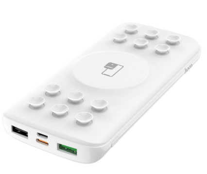 Внешний аккумулятор HOCO J56 10000mAh 4в1с беспроводной зарядкой