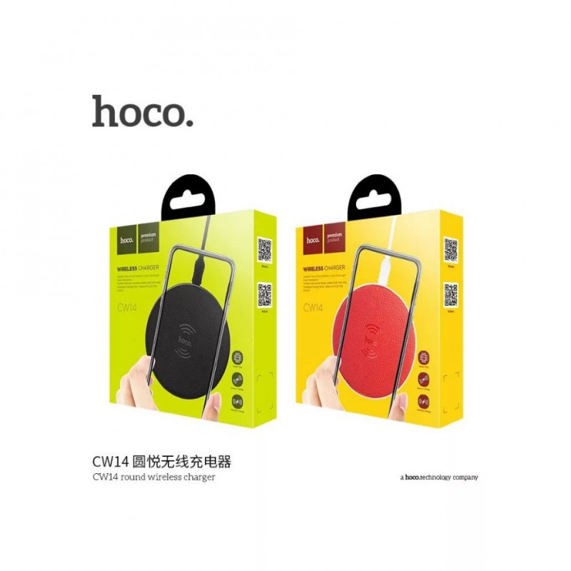 ЗУ беспроводное HOCO CW14 Round Wireless Charger 5W