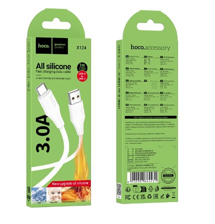 USB кабель для TYPE-C  HOCO X124 Bien
