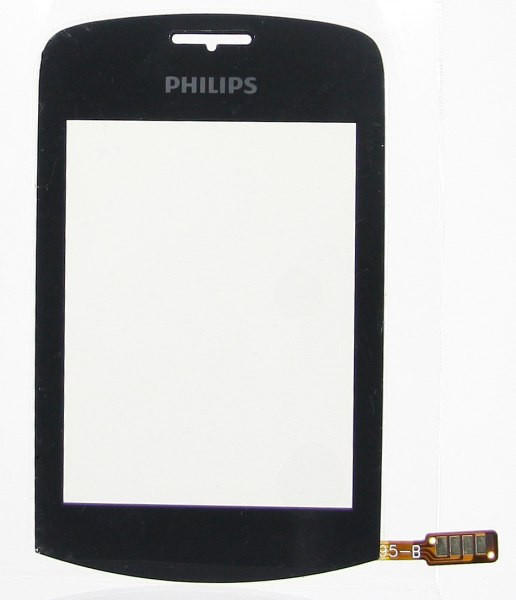 Сенсор дисплея для Philips Xenium X518 (черный)