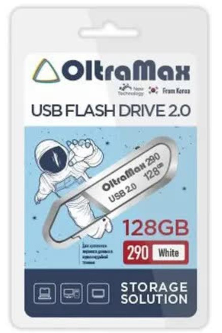 Флеш-накопитель 128Gb OltraMax 290, USB 2.0.