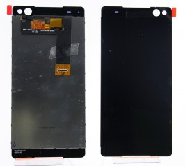 Дисплей для Sony E5533 (C5 Ultra Dual) в сборе с сенсором (черный)