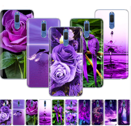 Накладка-пластик для HUAWEI P Smart, Цветочки 8