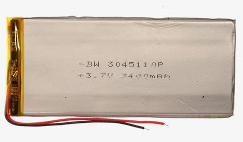 АКБ универсальная 3045110мм 3.7v 3400mAh
