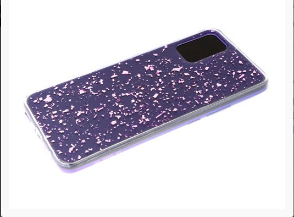 Накладка для SAMSUNG A725F A72, с фольгой, сиреневый