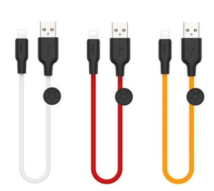 USB кабель для Lightning HOCO X21 Plus, 2.4А, 0.25 м