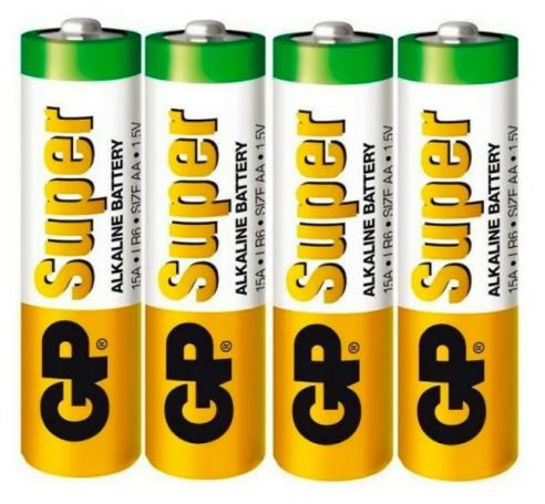 Батарейка GP Super LR06 AA Shrink 4 Alkaline