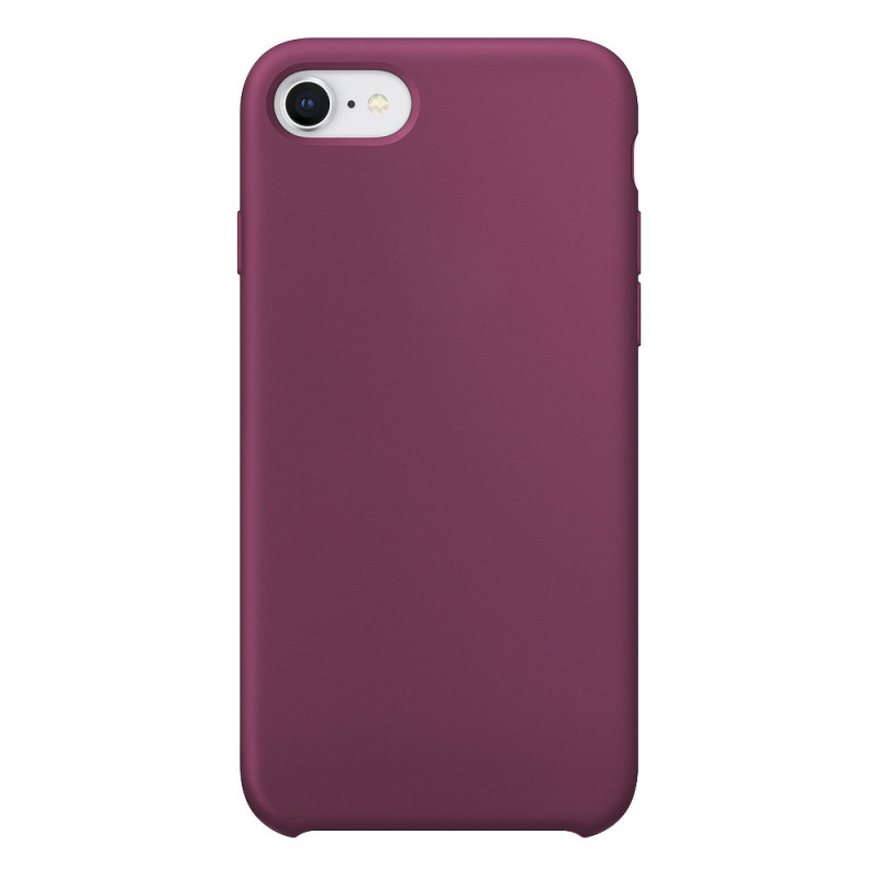 Накладка для Apl IPh 7 8 SE 2020, SILICONE COVER Soft-touch, фуксия