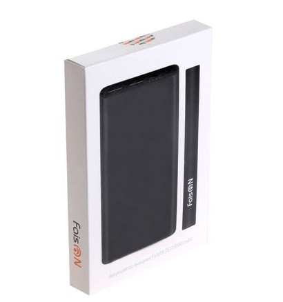 Внешний аккумулятор FaisON 2S 10000 mAh 2 USB 2,1A