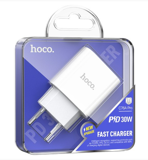 СЗУ HOCO C76A Pro Majestic 1USB C, 30W