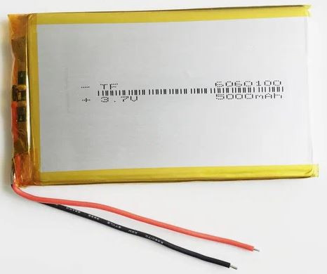 АКБ универсальная 6060100мм 3.7v 5000mAh