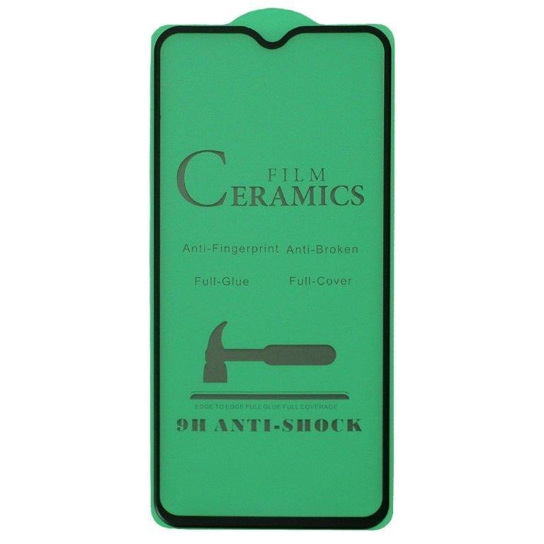 Защитное стекло для HUAWEI Honor 10, Ceramics Film, черная рамка