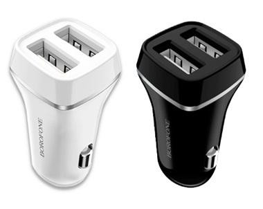 АЗУ BOROFONE BZ2 2USB  (2.4A)