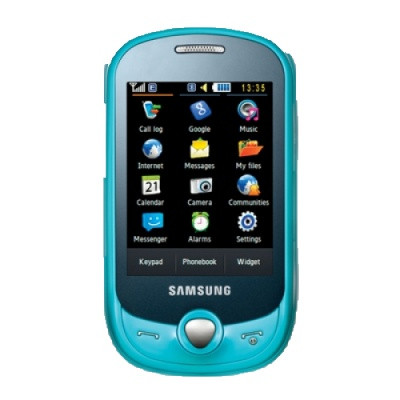 Корпус для Samsung C3510 (синий)