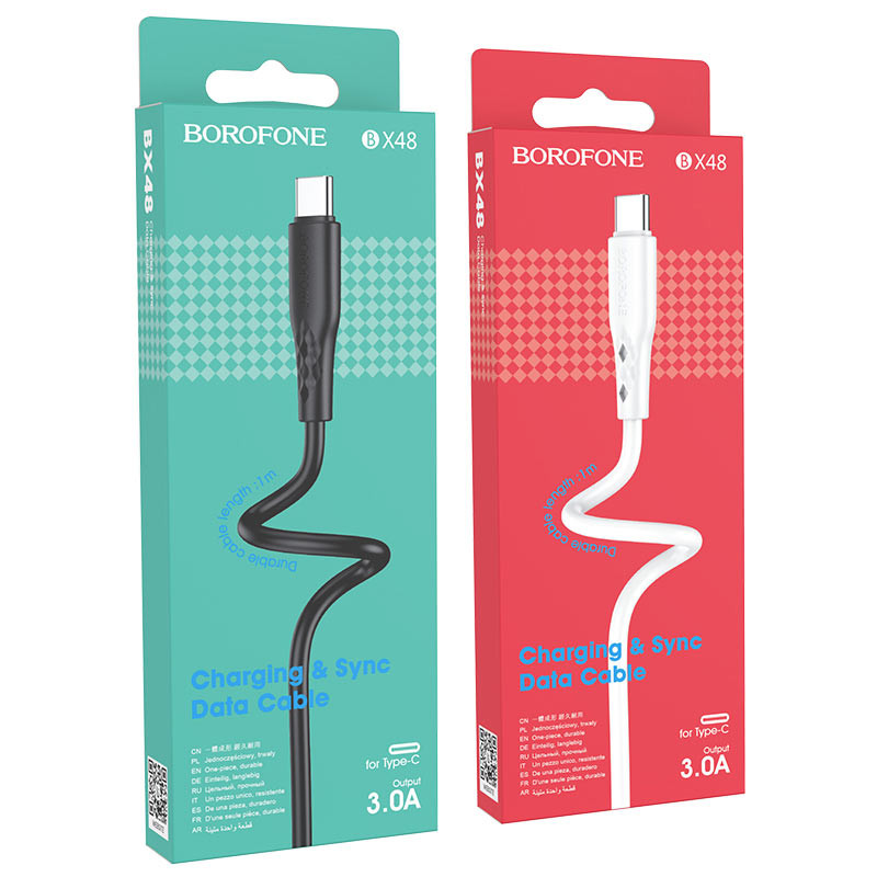 USB кабель для TYPE-C BOROFONE BX48