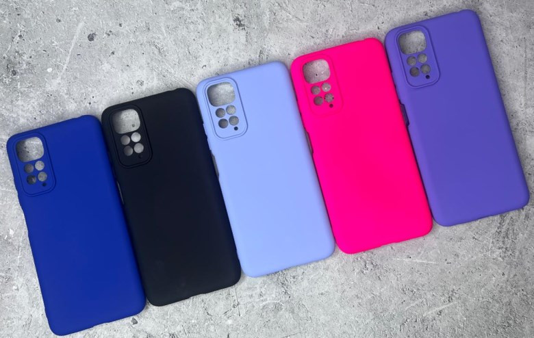 Накладка для Samsung A24,  Silicone Case, темно синий