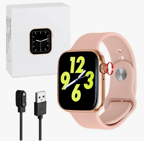 Фитнес браслет W26 PLUS розовый