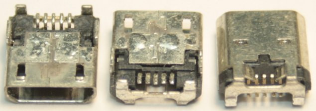 Разъем заряда для Nokia 520/620/525/530/630/730/735/Microsoft 550 (microUSB) Оригинал 100%