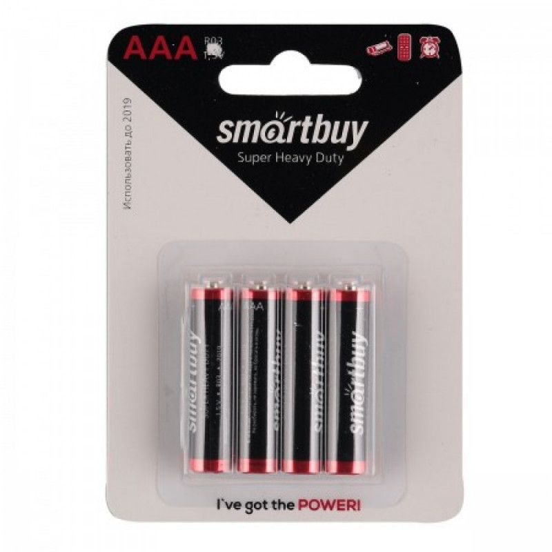 Батарейка Smartbuy R03/4B
